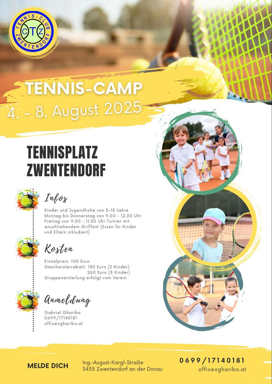 Tennis Camp Kids